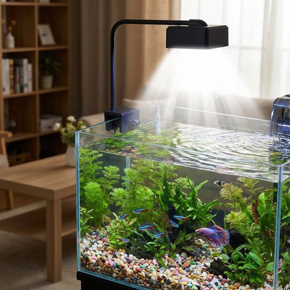 Marine Aquarium Led Lights - Wasserdichte LED-Aquariumbeleuchtung Dimmbare Augenfreundliche Wasserpflanzenbeleuchtung Intelligente