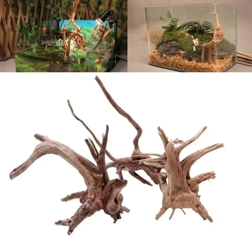 Aquarium Marine Fish - (15-20cm) Natürliches Treibholz-Aquariumdekor - Hochwertige Holzdekoration