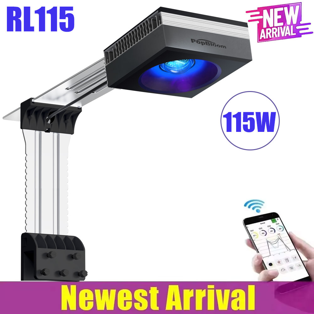 PopBloom WiFi Aquarium LED-Lic – Marine Aquarium Led Lights Bewertung und Preis