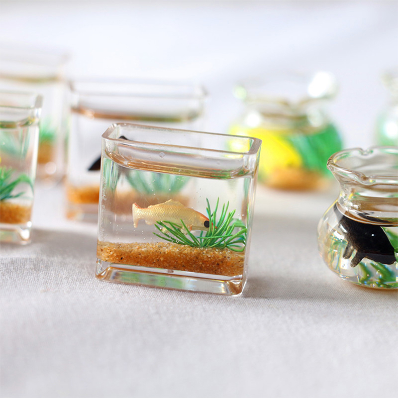 Wohnaccessoire Puppenhaus Deko – Aquarium Marine Fish Bewertung und Preis